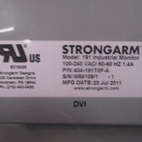 STRONGARM Panel PLC Display 18.1" Industrial Touchscreen Monitor HMI Model 191