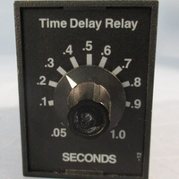 ENTRELEC SSAC TRM24D2Z1 TIME DELAY RELAY, 24VDC .05-1.0 SECONDS