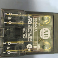 Allen Bradley 800MRFXQL24RA Ser. D Red LED Illuminated PushPull Unit  New