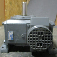 Boston Gear 738F10FJ Gearbox 10:1 Ratio 8.37 HP 73810FJ 1" and 15/8" Shaft Di