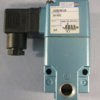 Mac Valves 225B-501JA 3-Way 2-Position Direct Solenoid Poppet Valve 24VDC 6W