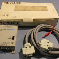Keyence corp Lg C1 Laser Sensor 12 v DC OUT NPN iN Out 24 v Dc in