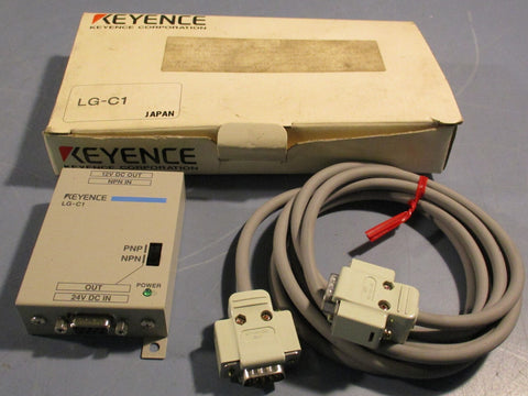 Keyence corp Lg C1 Laser Sensor 12 v DC OUT NPN iN Out 24 v Dc in
