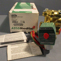 ASCO Solenoid Valve 24VDC 120VAC 1/2"NPT 10125/150psi 8316G064