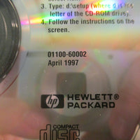 Hewlett Packard HP 0110060002 1100 Series HPLC Maintenance & Repair Disc 1 & 2