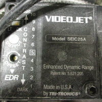 Videojet 1520 Ink Jet Coding Machine 392109-203-01 w/ Stand Sensor and Light