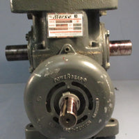 Morse 30RW 2 LR AS8156 Worm Gear Speed Reducer 30:1 1" and 1-3/8" Shaft Dia