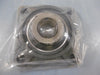 NIB UCFX07-20 PTI ISO 9001 4 Bolt Flange Block Mounted Bearing