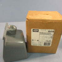 HUBBELL BB201W Back Box Pin & Sleeve Cast Aluminum Box 3/4" Hub 20A & 30A