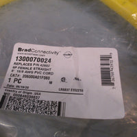 Brad Connectivity 6P Female Straight 6' 16/6 AWG PVC Cord 1300070024