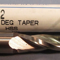 Weldon 3° Tapered End Mills T3-4B-2 1/8" DIA 3/8" SHK 2" LOC USA