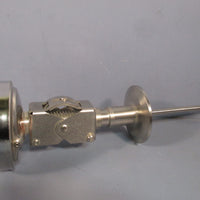 CHICAGO STAINLESS CSE THERMOMETER 4.5" STEM SAA375 3BT592UAAL4.51/4D