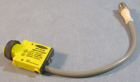 Banner SM312DQDP MiniBeam Photoelectric Sensor 1030VDC 150mA