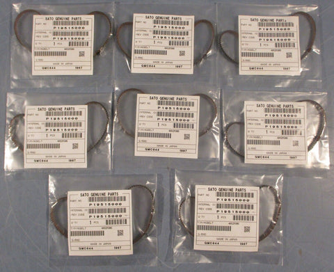 Sato Genuine Parts P19515000 Timing Belt for Printer 306mm Lot of 8