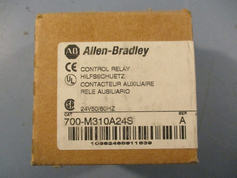 Allen Bradley 700M310A24S Miniature Control Relay Ser A Single Phase 600VAC Max