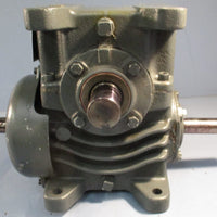 Morse 30RW 2 LR AS8156 Worm Gear Speed Reducer 30:1 1" and 1-3/8" Shaft Dia