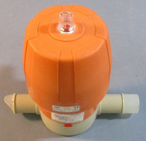 Georg Fischer GF Diastar 167.685.113 Pneumatic Actuated Diaphragm Valve 11/16"