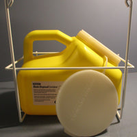 Stanley 11081 Blade Disposal Kit Yellow Container w/ White Wire Rack 11080