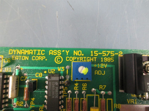 Eaton Dynamatic 155752 Rev A Circuit Board  New