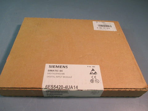 Siemens Simatic S5 Digital Input Module Version 03 6ES54204UA14
