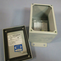 WIEGMANN METALLIC ENCLOSURE KNOCKOUTS 6" HEIGHT X 4" WIDTH B060404SCWW