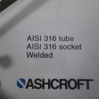 Ashcroft 451009S02L30 Pressure Gauge  New