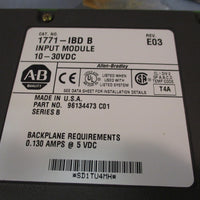 Allen Bradley 10 to 30 VDC Input Module Series B  1771IBD