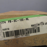 DODGE BALDOR  1" 3 BOLT FLANGE BRACKET BEARING FBSC100NL 051774