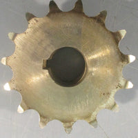 (2) Martin 40B15SS Keyed Bore Sprocket (2) 40BS15 3/4" Bore 15 Teeth Lot of 4