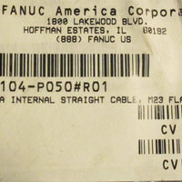 FANUC D81F-0104-P050#R01 HMOP Type A Internal Straight Cable, M23 Flange 5 Meter