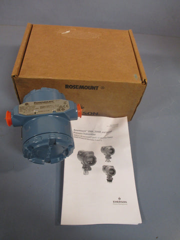 EMERSON ROSEMOUNT SANITARY PRESSURE TRANSMITTER 0150 PSI 2090FG2S2DE1