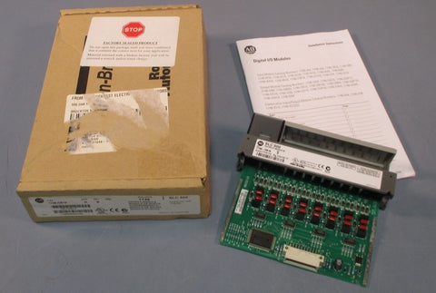 Allen Bradley 1746-OB16 Series D Rev B Output Module 10-50 VDC Output Used