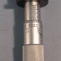 Starrett Micrometer Head 01/2" Range No. 261 Athol, Mass U.S.A w/Roller Bearing