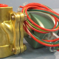 Asco RedHat 8210G34 Pneumatic 2Way Solenoid Valve 1/2" 10.1W 125PSI