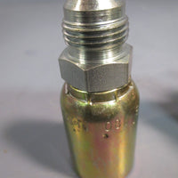 Lot of 6 Eaton Weatherhead 1/2" Crimp Hydraulic Hose Fitting 08U508