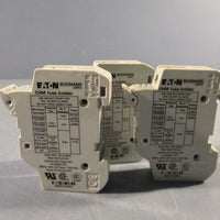 Lot of (3) Eaton/Bussmann Series CHM Fuse Holder, 32Amp, 690V