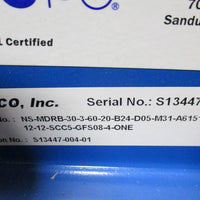Lewco NSMDRB30... Motorized 30 x 56" Conveyor w/ Leeson 3/4 HP & Ironman 80:1