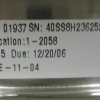 VWR 57334570 #40 U.S. Standard Testing Sieve 8" Dia 0.280mm Wire Dia