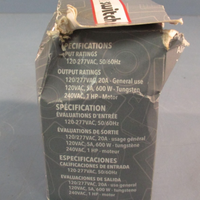 Sensor Switch PP20 2 Pole Power Pack Relay Circuit Protection 120/277 VAC