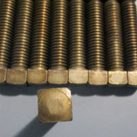 Square Head Screws 2 3/8" Length 1/2" Thread Diameter 1/2" Head size Lot of 18