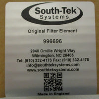 South-Tek Systems 996696 Original Filter Element Replacement 150 SCFM