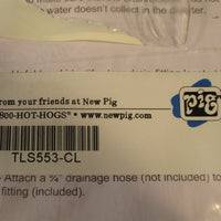 PIG TLS553CL Pipe Roof Leak Diverter Tarp / Bag and Hose System Clean NIB