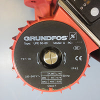 Grundfos Elunit UPE 5060 V05 Circulator Pump Model A Pmax 450 W 60.55.79