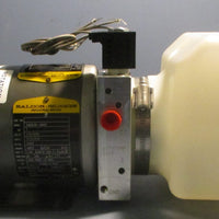 Bucher Dyna Pack M45510115 Hydraulic Pump Kit Baldor 34G9354963 Motor