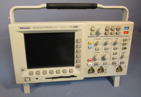 Tektronix TDS 3012B Digital Phosphor Oscilloscope 100 MHz DPO w TDS 3TRG & 3FFT