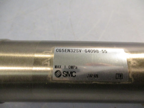 SMC CG5EN32SV-G4098-55 DOUBLE ACTING AIR CYLINDER 32MM BORE,25 MM STROKE
