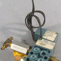 Mac Valves 712C12PI111CA Solenoid Valve W/ PIB111CAAA Module