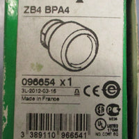 (Lot of 4) Schneider Electric ZB4BPA4 Red Push Button 096654