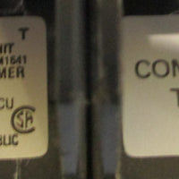 (Lot of 2) Cutler Hammer CH250 Circuit Breaker 2-Pole, 120/240VAC, 50A