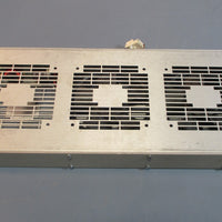 General Scanning E10111551 3: 4.5" Fan Body Unity w/ 2 Fans Used